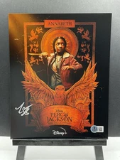 Leah Sava Jeffries signed photo Percy Jackson signed Photo BAS Leah Jeffries