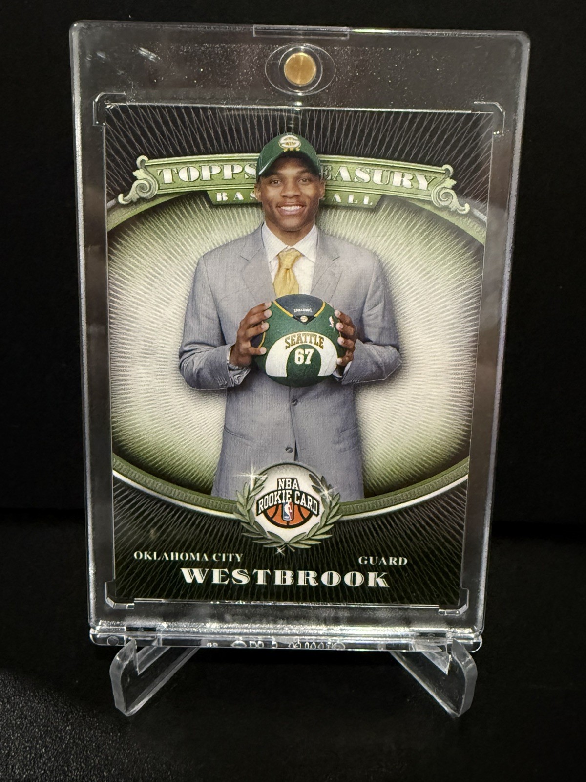 Russell Westbrook #RC104 2008-09 Topps Hardwood Basketball Rookie Autographs