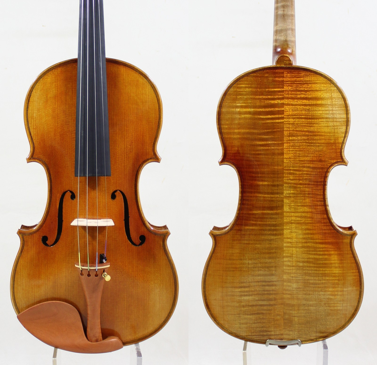 Master Performance! Antonio Stradivari 1709 "The Viotti" Copy  4/4 Violn #8720