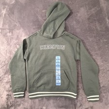Champion Boys Logo Fleece Hoodie Dark Forest S 6/6X Pullover