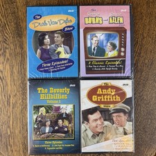 Classic TV DVD Lot Sealed Andy Griffith Beverly Hillbillies Burns Allen Van Dyke