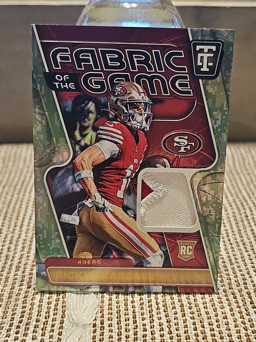 Ricky Pearsall Panini Totally Certified Fabric of the Game Rookies #FGRRPL Base