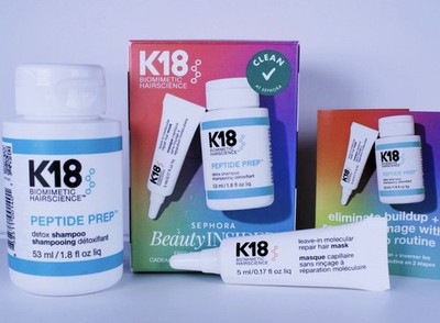 K18 Biomimetic Hairscience Sephora Beauty Insider Peptide Prep Shampoo & Mask