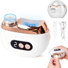 3 Speeds Electric Nail Clipper Automatic Toenail Trimmer Rechargeable LED Light