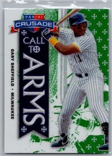 2025 Panini Crusade - Call To Arms Gary Sheffield #4 Green /249