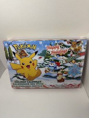 Pokemon TCG Holiday Advent Calendar 34 Piece Set New Factory Sealed Box