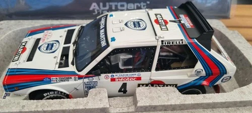 AUTOart 1/18 Lancia Delta S4 Martini Tour De Corse 1986 Toivonen #88620