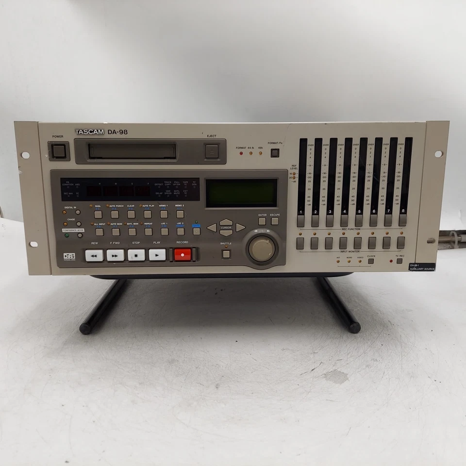 Vintage Tascam DA-98 DTRS 8-Channel Digital Multitrack Tape Recorder - Image 2 of 4