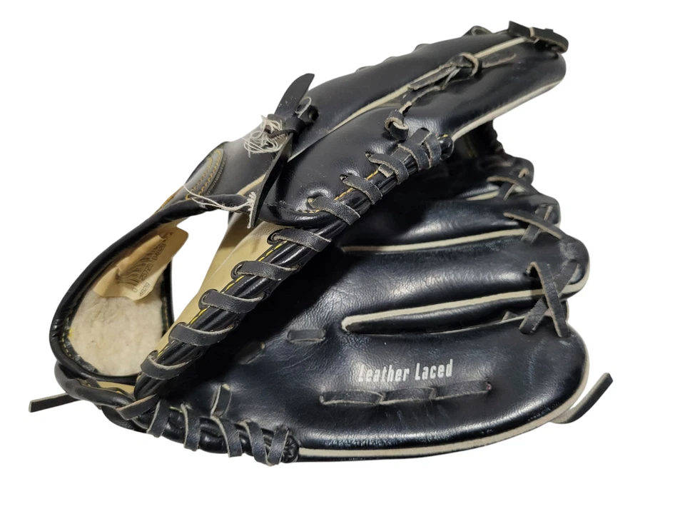 Guante de béisbol Franklin juvenil mano derecha 12 pulgadas guante lanza diestro negro Foto 2 de 4