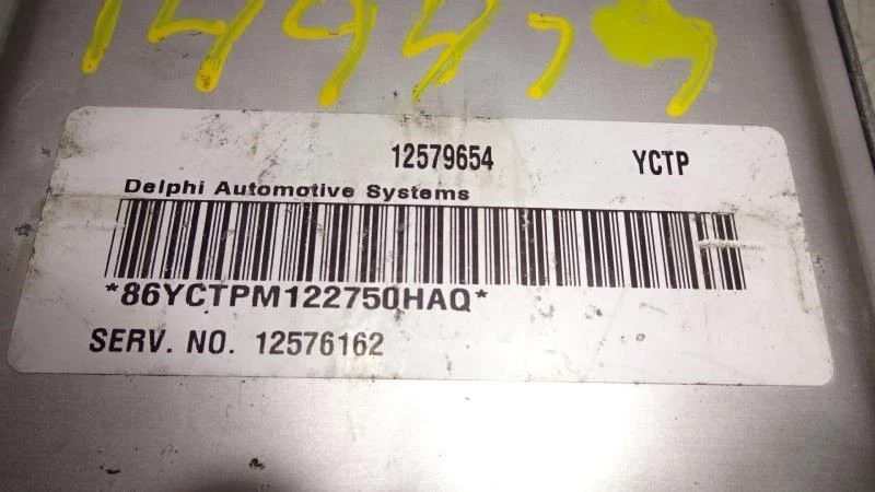 Engine ECM ID: 12576162 Fits 03-05 Chevrolet Cavalier 530206 Foto 4 de 4