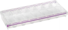 Craft Mates Bead Organizer and Plastic Storage Containers for Crafts, Buttons, P