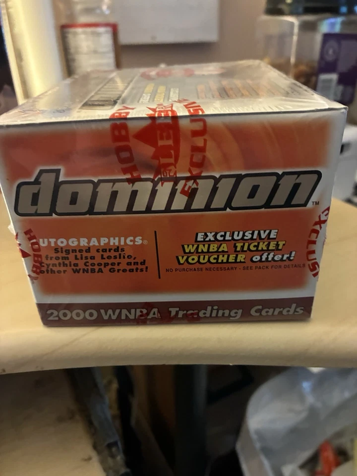 2000 Dominion WNBA Basketball Factory Sealed Hobby box 36 packs of 10 cards - Image 4 of 4