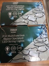 Tesco 200 Multifunktions-LED-Leuchten hellweiß - für Innen und Außen - gebraucht