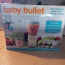 Baby Bullet BBR2001 Food Blender Processor System - Green with extra storage