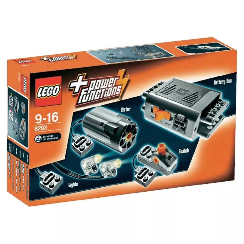 Lego technic set motor power sale functions