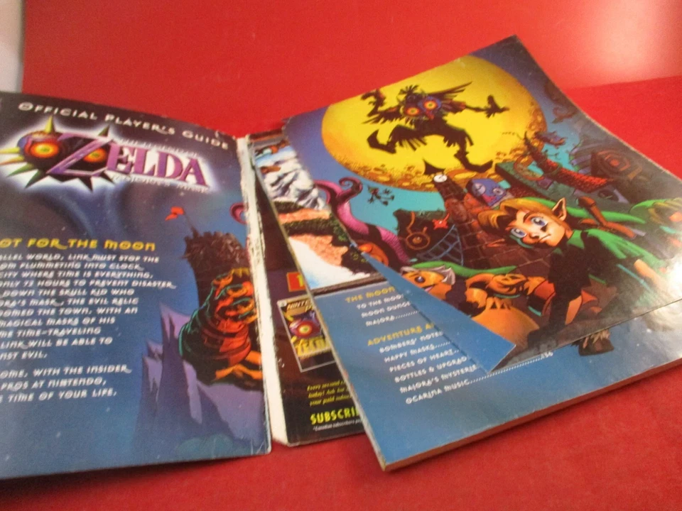 The Legend of Zelda Majora's Mask Nintendo 64 N64 руководство по стратегии книга игрока - Изображение 2 из 4