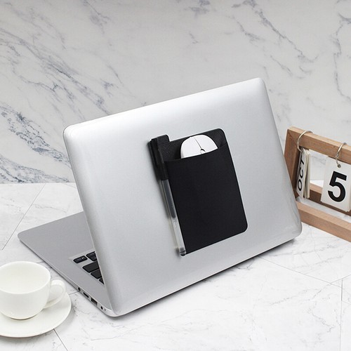 Strong Adhesive Mouse Storage Bag Laptop Accessories Adhesive Storage Bag _ou - Photo 7/15