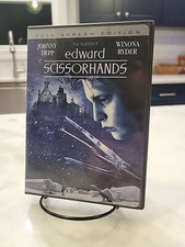 Edward Scissorhands (DVD, 2005, 10th Anniversary Edition Full Frame Sensormatic)