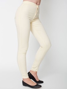 pale yellow skinny jeans