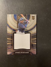 2023 Panini Select Angel Martinez RC  Prizm Jumbo Patch #PJS-AM