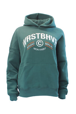 Hoodie Unisex Wrstbhvr Hoodie Damen WRSTBHVR Unisex Moto Hoodie