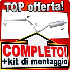 Scarico Completo per SKODA FABIA III 1.4 TDi Familiare Marmitta