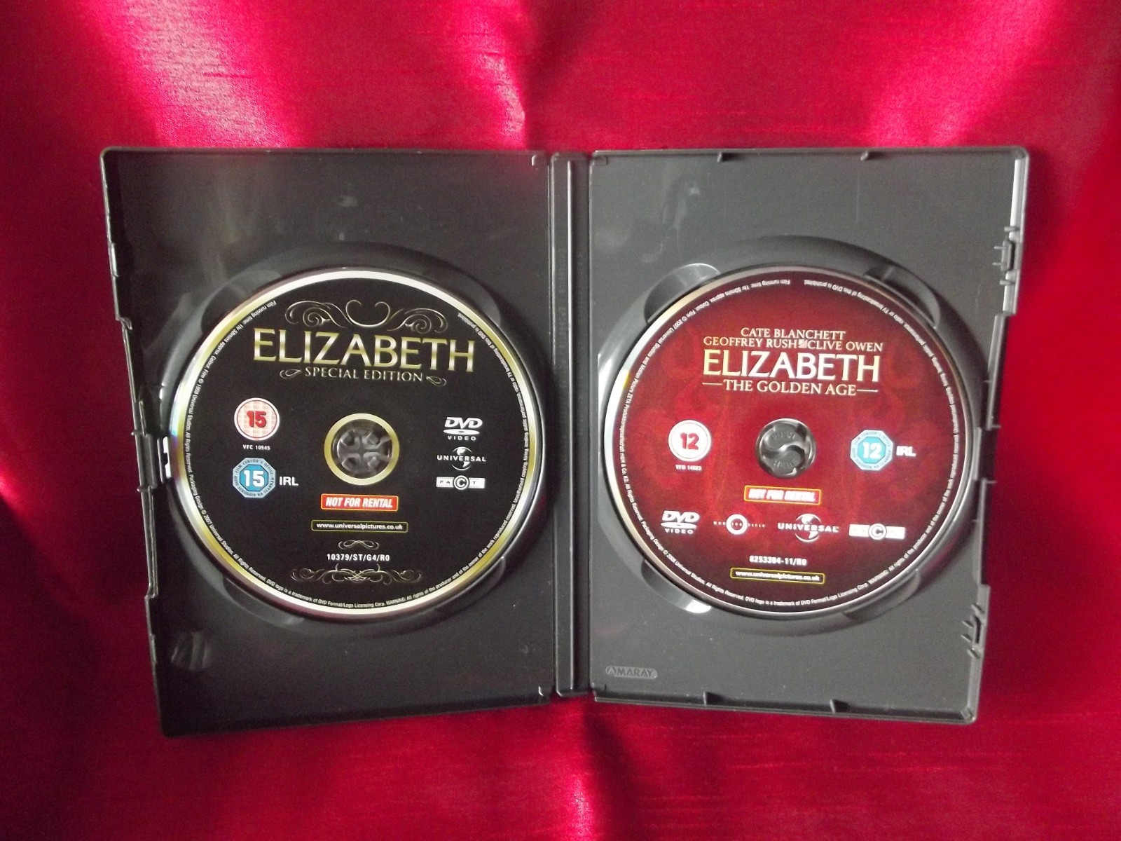 The Complete Collection Elizabeth & Elizabeth The Golden Age dvds | eBay UK