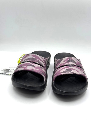 OOFOS OOahh Unisex Limited Purple Camo -US Men display picture 2