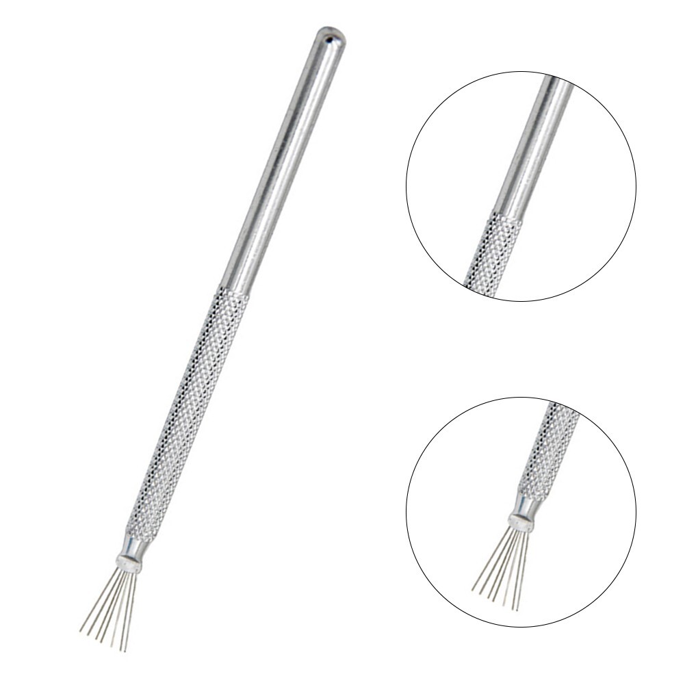 Precision feather wire texture sculpting modeling tool for ceramic art