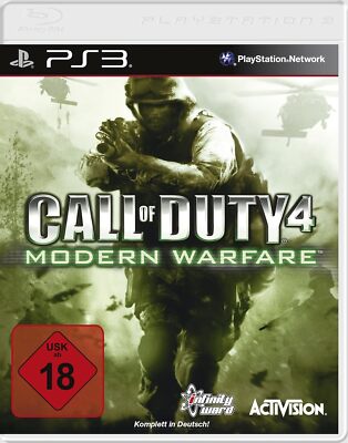 Modern Warfare - Call of Duty 4 - Neu / Sealed - Playstation 3