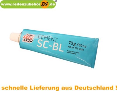 Cement SC BL 70g TipTop 5159358 Vulkanisationslösung Vulk Mini Combi Vulc