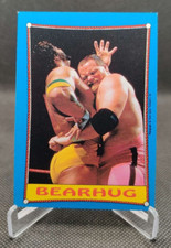 1987 Topps WWF #59 Bearhug Jim The Anvil Neidhart wrestling card