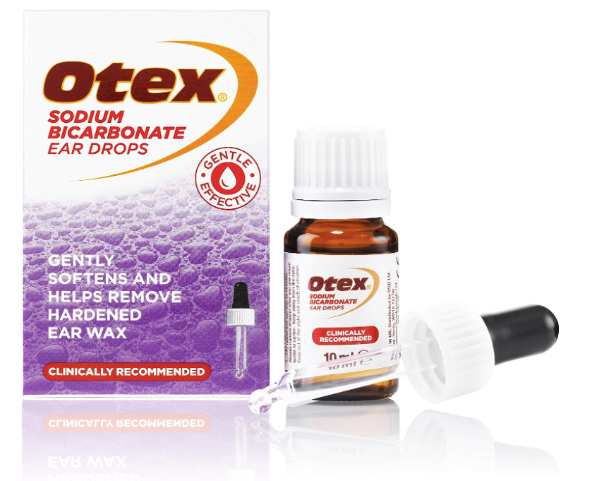 Otex Blocked Ear Wax Remover Sodium Bicarbonate Ear Drops 10ml eBay