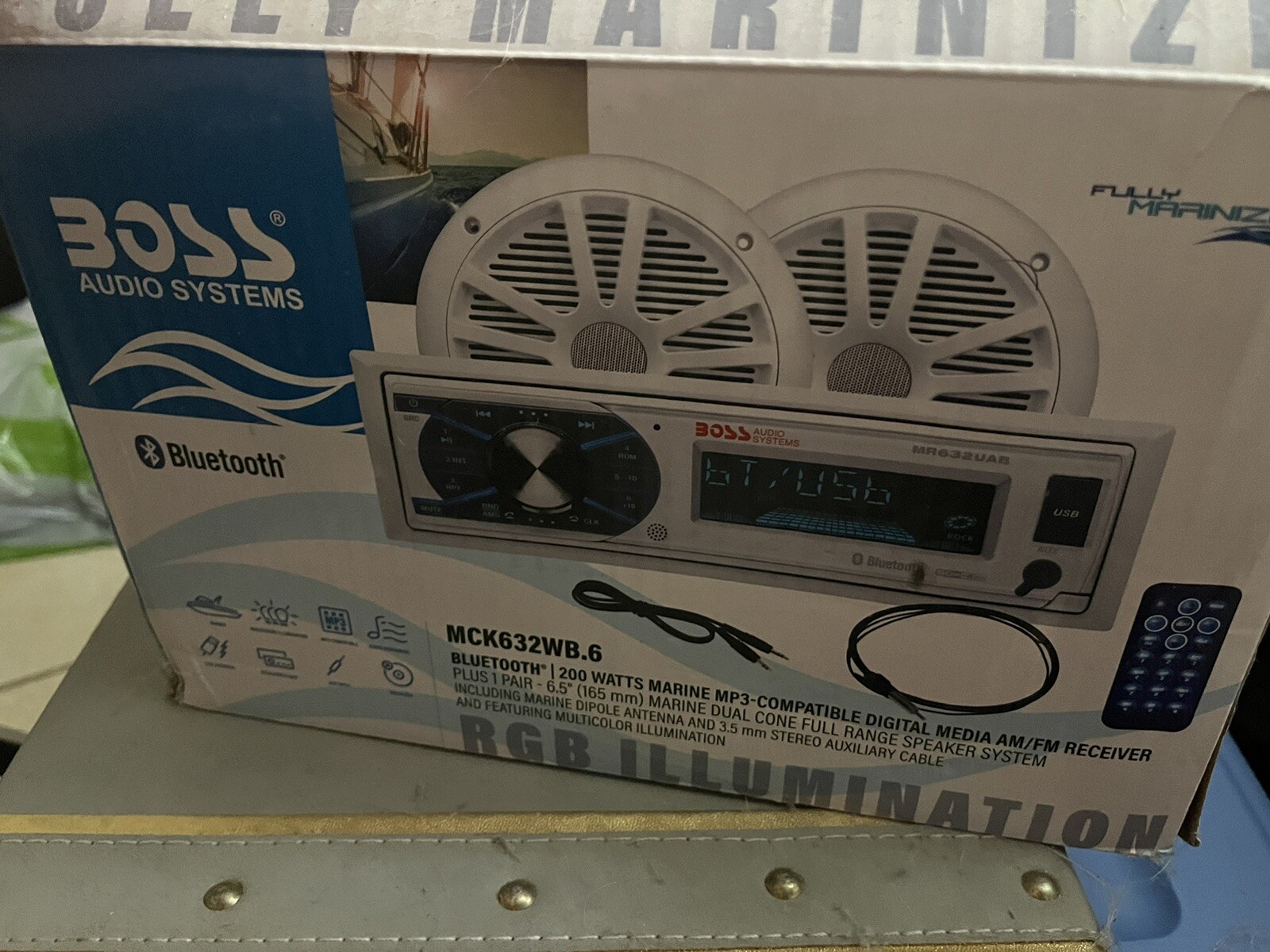 BOSS Audio System For Marine Or Car