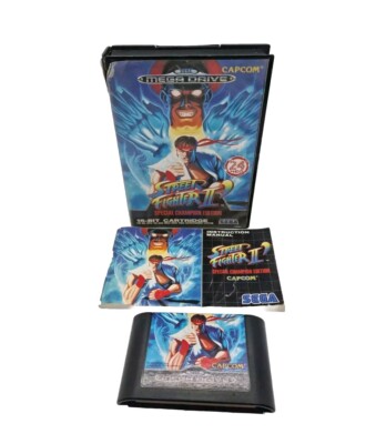 Street Fighter II Special Sega Mega Drive (Modul, Manual, Box) mit Anleitung 