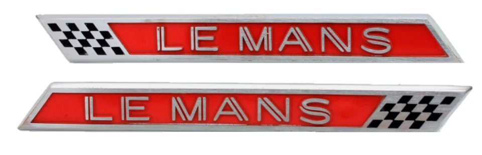 前挡泥板徽章套装适用于 1962 - 1963 庞蒂亚克 LeMans 美国制造 — 第 2/4 张图片
