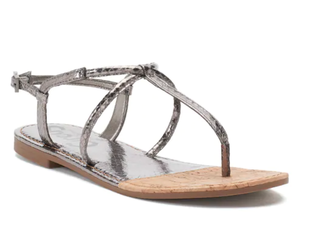 sam edelman pewter sandals