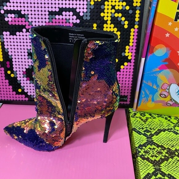 Aldo sequin store boots