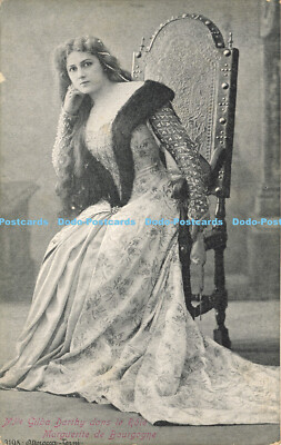 R586125 M lle Gilda Darthy dans le Role Marguerite de Bourgogne Alterocca Terni