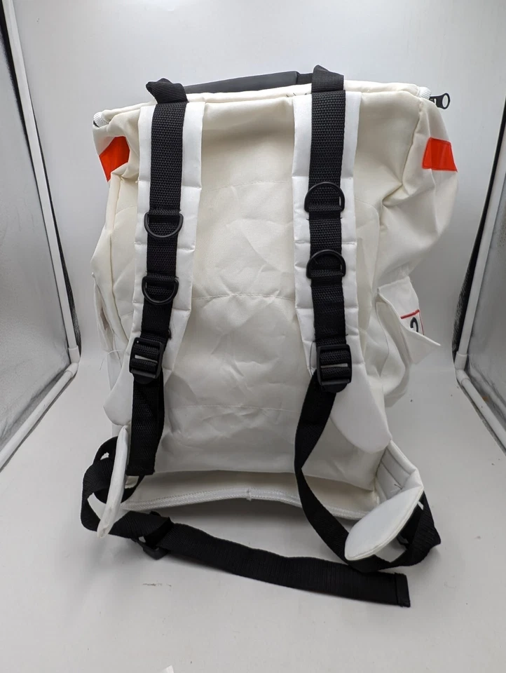 Mochila de astronauta NASA Aeromax Jr parches blancos disfraz juego vestir hazte real Foto 3 de 4