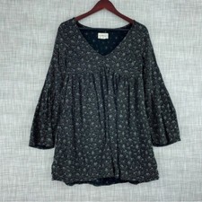 Denim & Supply Womens Size S Floral print long sleeve dress 2007
