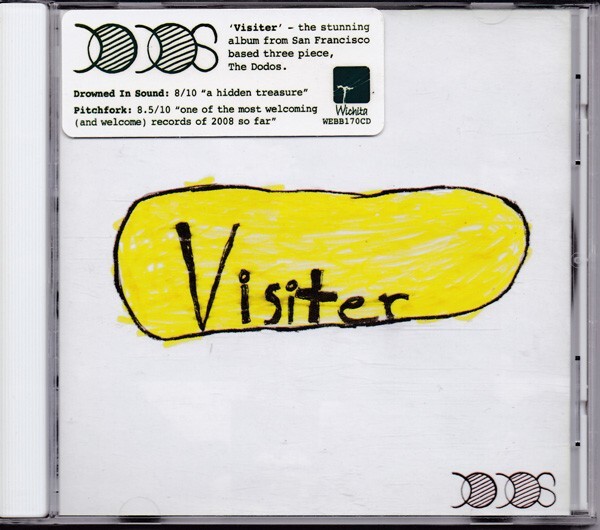 Dodos - Visiter (2008)  CD  NEW/SEALED  SPEEDYPOST