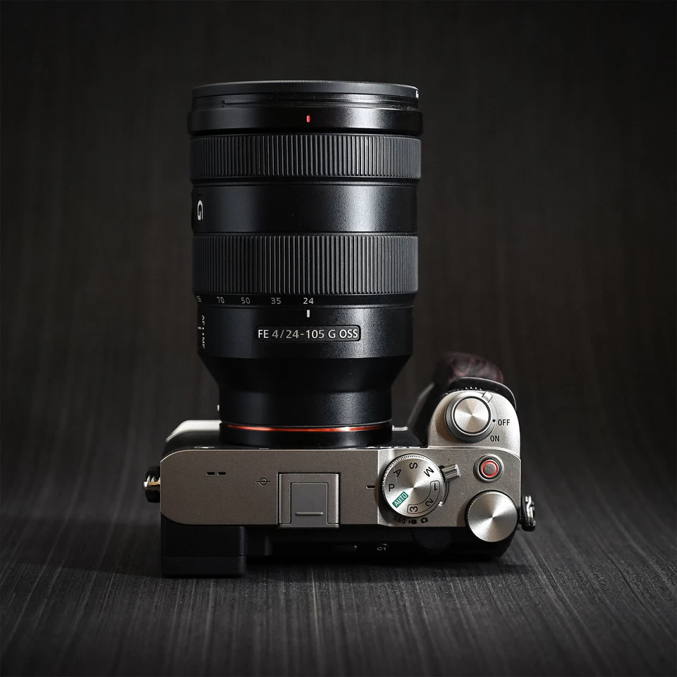 Soporte de empuñadura de madera L para cámara Sony a7c2/a7c placa base de aleación de aluminio Foto 4 de 4