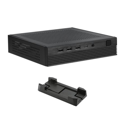 TX06 Thin Mini Computer Case Space Saving Cooling Support DCIN Mini ITX Board - Afbeelding 6 van 12