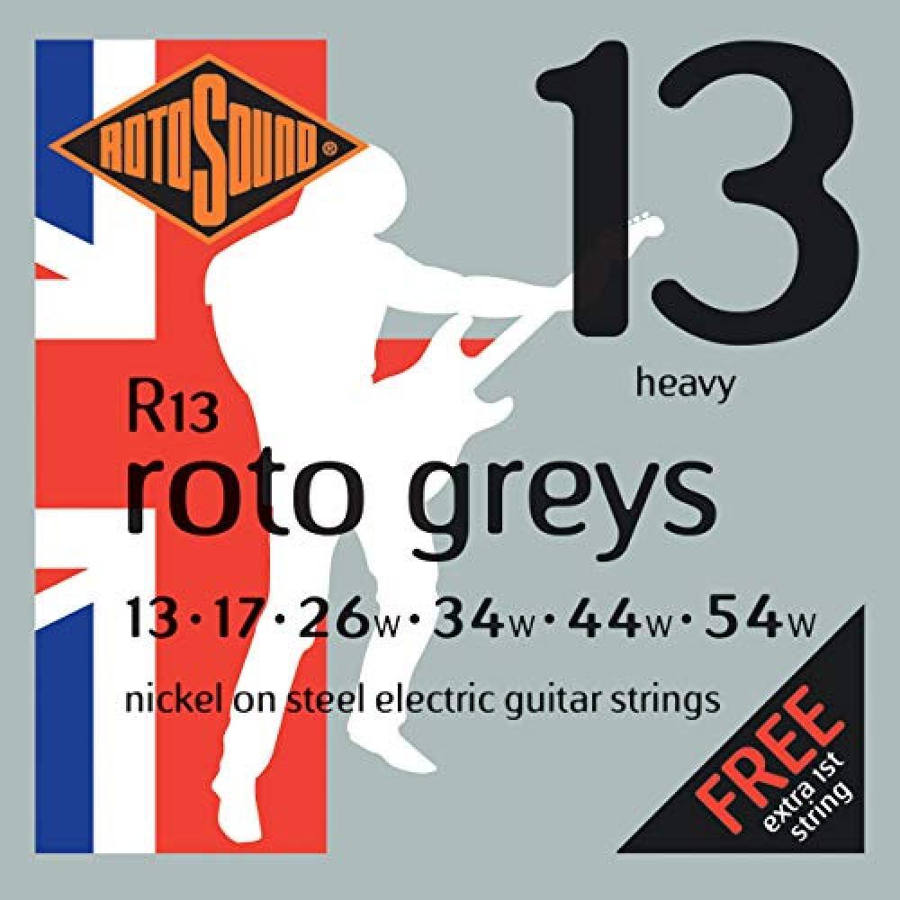 (TG. Roto Greys R13 (13-54)) Rotosound R13 Muta per Chitarra Elettrica - NUOVO