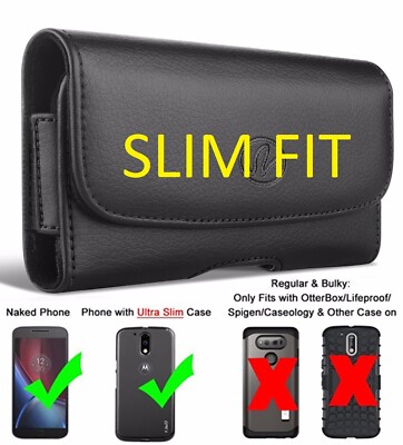 FOR VERIZON Google Pixel 6 PRO LEATHER BELT CLIP LOOP HOLSTER POUCH CASE COVER