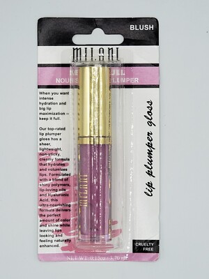NEW Milani Keep It Full Nourishing Lip Plumper-Blush