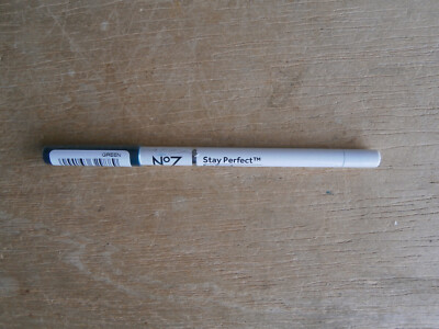 No 7 STAY PERFECT EYE PENCIL 1,2g WASSERDICHT - SCHWARZ - NEU