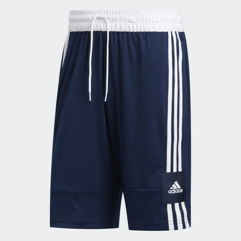 Adidas 3G Speed X Basketball Shorts Collegiate Navy/White Men's 4XLT BNWT