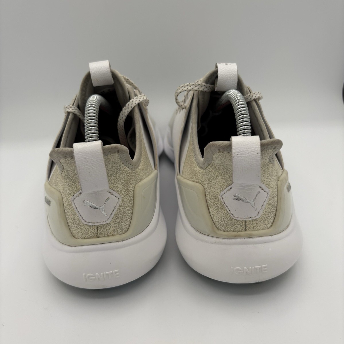 Puma Mens Ignite NXT 192225-05 White Casual Shoes Sneakers Size 9